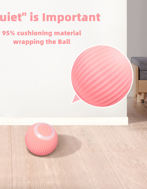 Load image into Gallery viewer, Electric Cat Ball Toys Automatic Rolling Smart Cat Toys Interactive for Cats Training Self-Moving Kitten Toys for Indoor Playing
