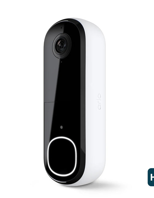 Load image into Gallery viewer, Video Doorbell HD (2Nd Gen); 1080P Battery or Wired Doorbell Cam; White; Model AVD3001-1WMNAS
