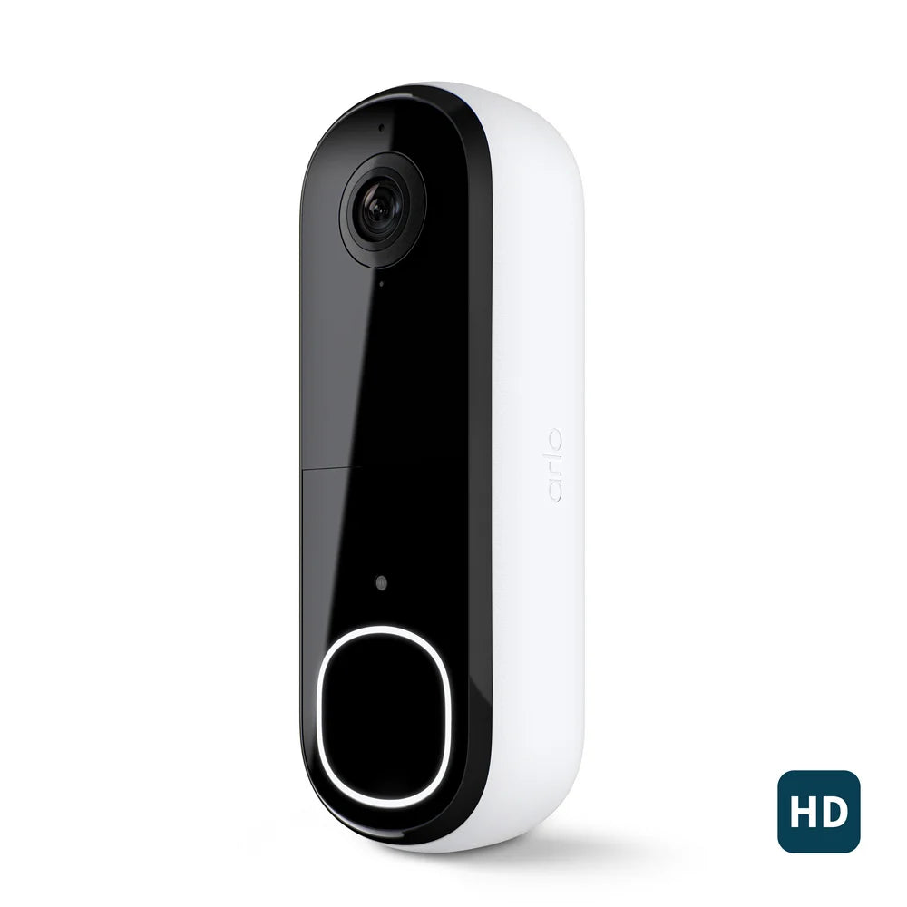 Video Doorbell HD (2Nd Gen); 1080P Battery or Wired Doorbell Cam; White; Model AVD3001-1WMNAS
