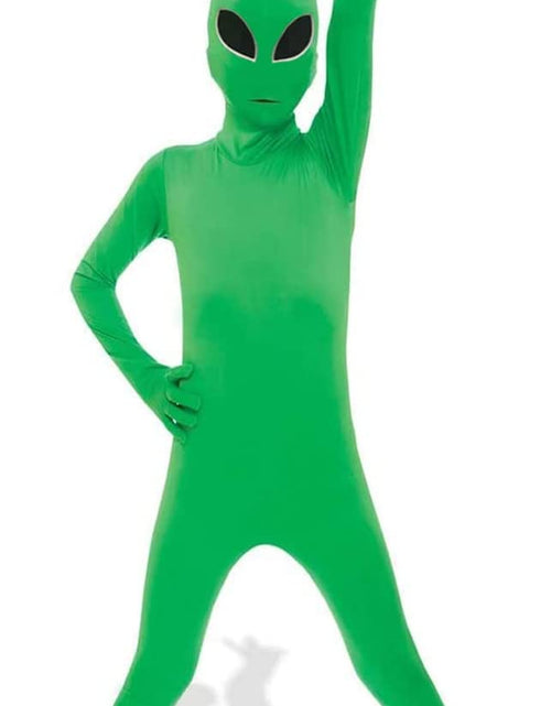 Load image into Gallery viewer, Alien Costume Kids Green Alien Costume Bodysuit Kids Halloween Costume Small
