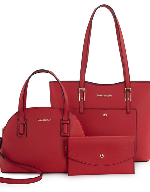 Load image into Gallery viewer, 3PCS Purses Set for Women Tote Bag Handbag Wallet Set Shoulder Satchel Bags Crossbody Bags
