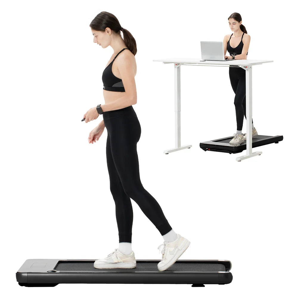 Walking Pad - under Desk Treadmill, Treadmill for Home/Office, Quiet and Stable Pad with Remote Control LED Display- Ideal for Fitness Enthusiasts