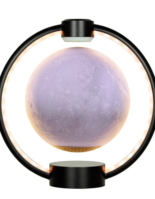 Load image into Gallery viewer, Maglev Moon Light Bluetooth Speaker 3D Stereo Levitating Lamp Magnetic Levitation LED Rotating Globe Lights Bedside Lights Home

